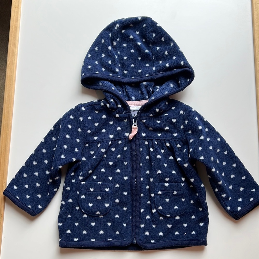 Carter’s Fleece Jacket - 3 Months